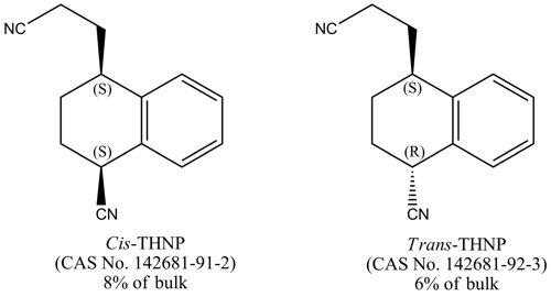 THNP form consists of two stereoisomers