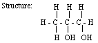 propylene glycol structure