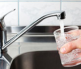 water from faucet