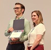 Ms. Amber Daniel receiving award at ASCCT 2024