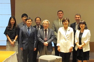 Representatives of ICATM member organizations at June 2015 coordination meeting