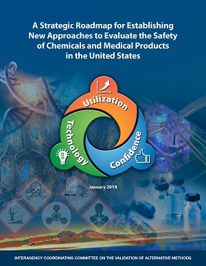 Cover of ICCVAM Strategic Roadmap Document (Jan 2018)