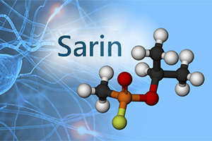 Molecular stucture of Sarin