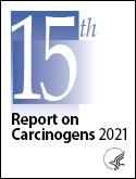 Cover 15th report on carcinogens 2021